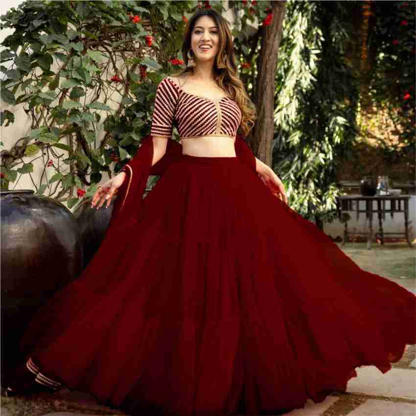 Plain simple deals lehenga choli