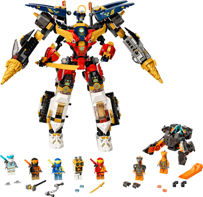 LEGO Ninjago Ninja Ultra Combo Mech 1104 Blocks Ninjago Ninja