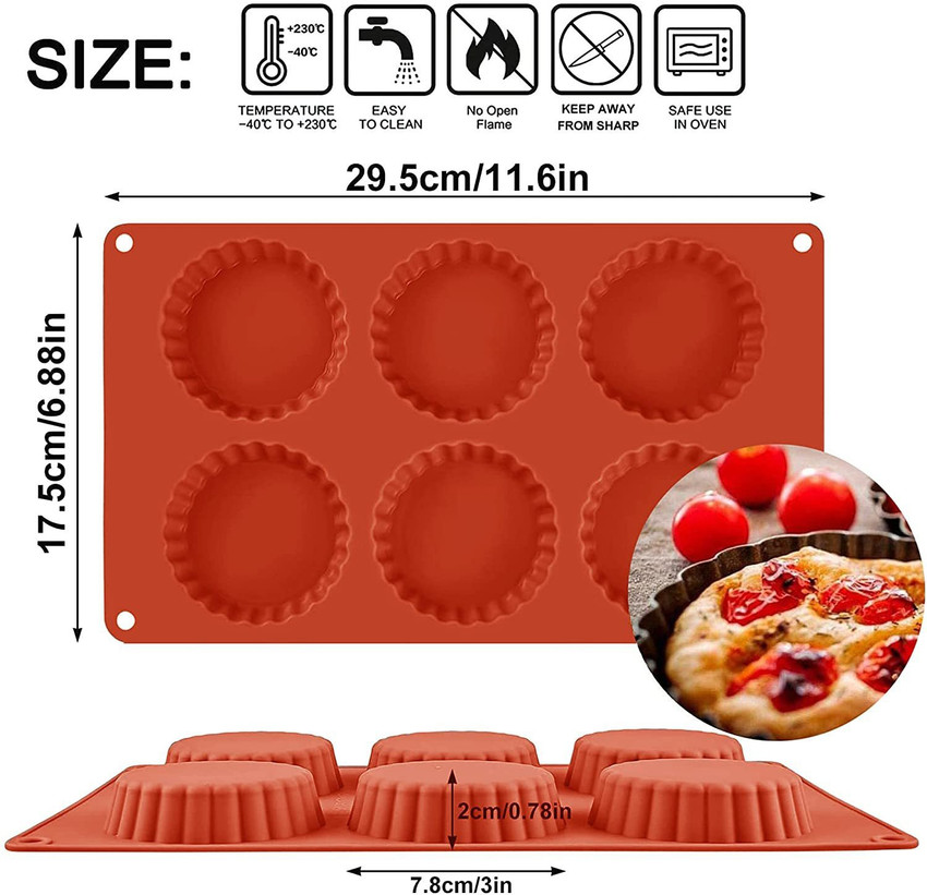 Silicone tart mold store
