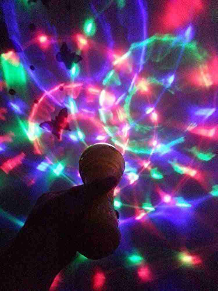 Just97 Music Microphone with 3D Lights Musical Mike Toy for Kids
