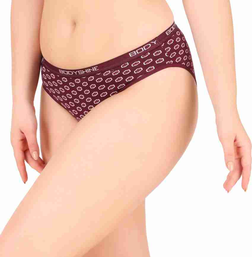 Buy BODYCARE Pack of 6 100% Cotton Classic Panties - Multi-Color online