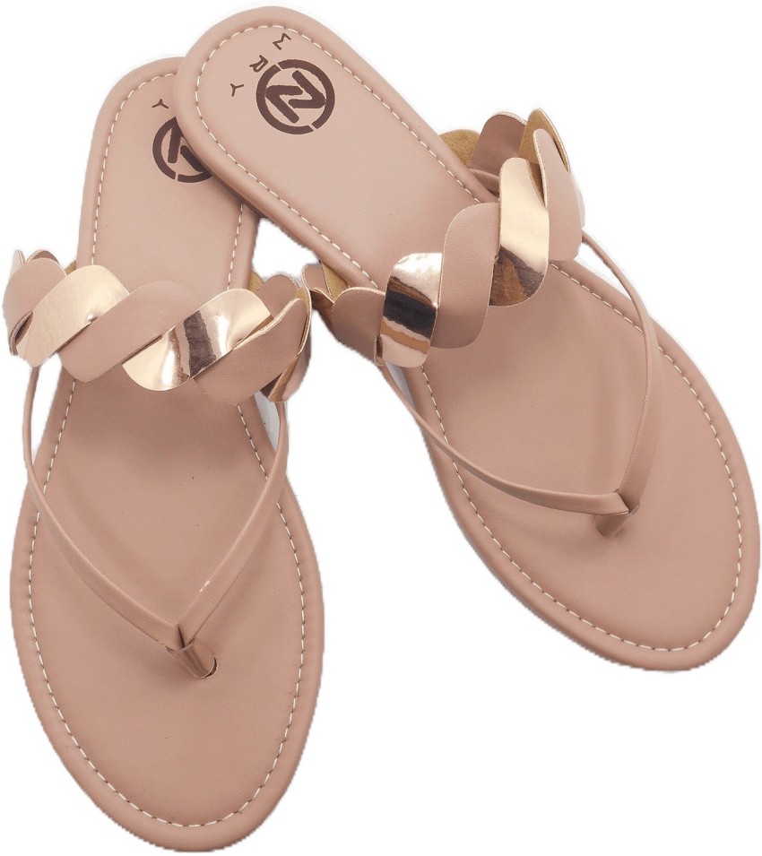 Buy Pink Flat Sandals for Women by Shoetopia Online  Ajiocom