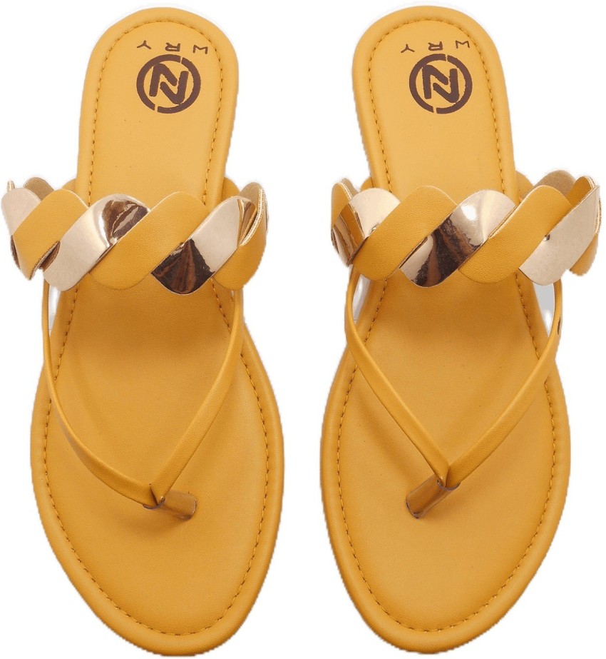 Yellow flip flop sandals new arrivals