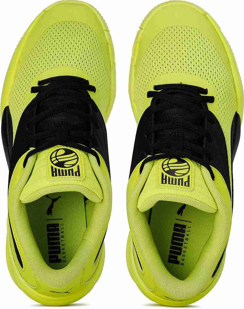 Puma lime green sale shoes