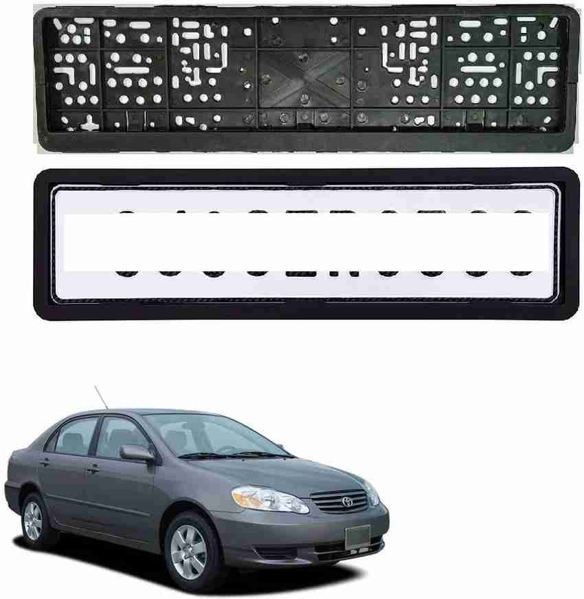 SPREADX Car nu mber plate frame protective holder Front Back Side