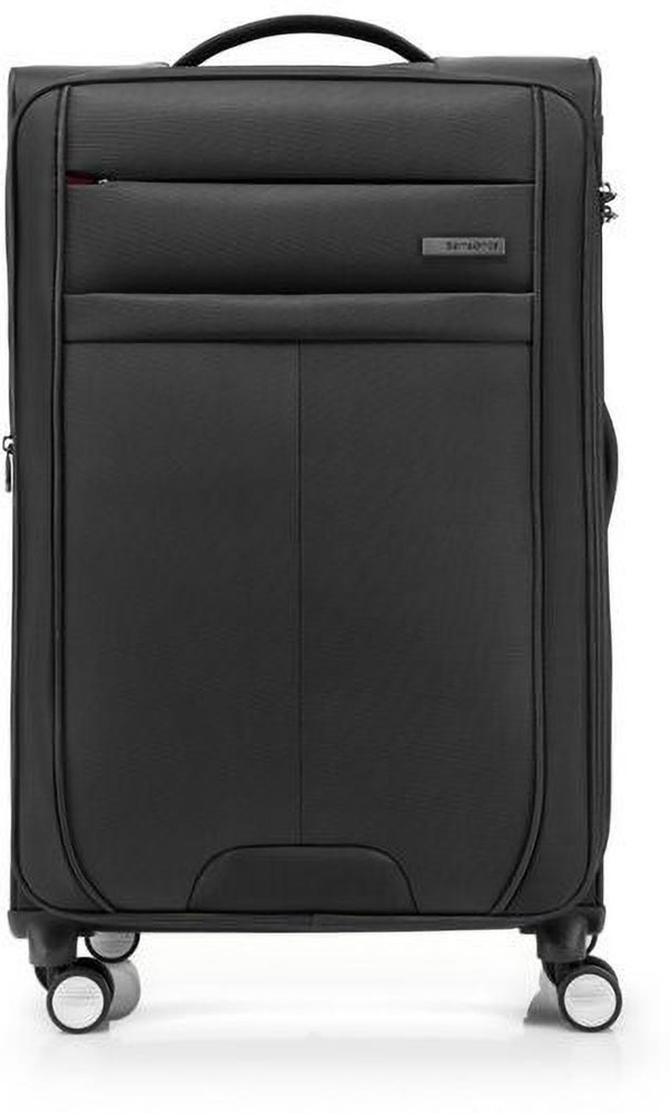 SAMSONITE SAM SYNCH SP67 24 EXP BLACK Expandable Check in Suitcase