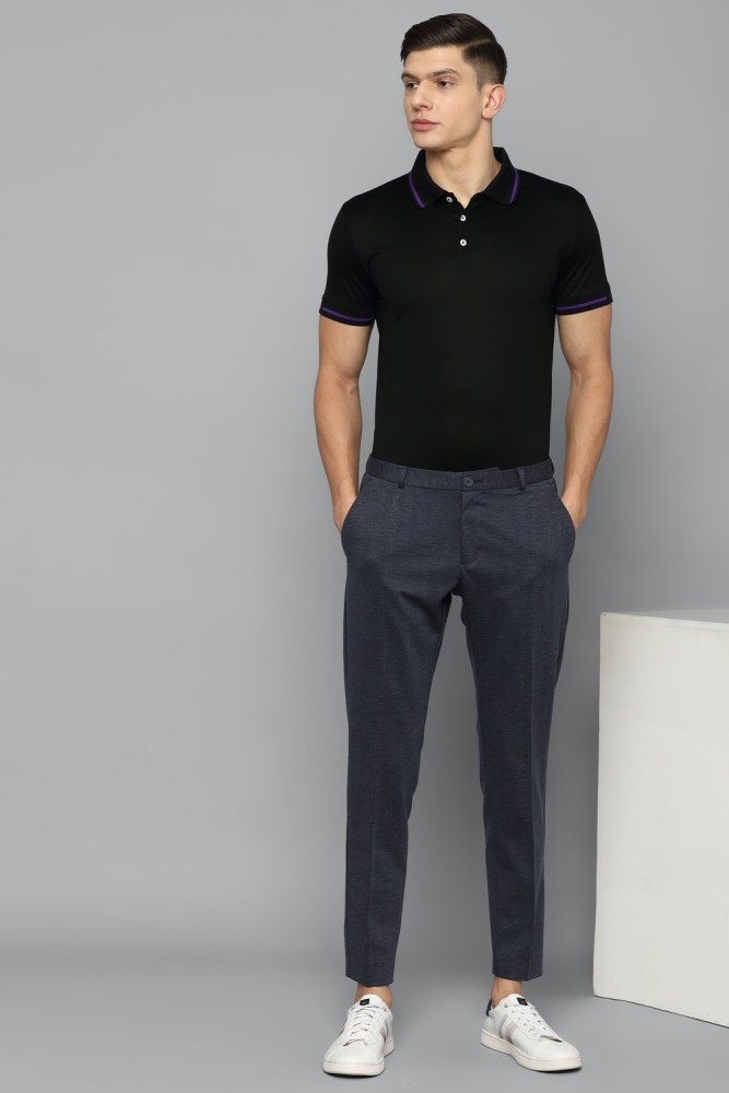 Black polo outlet grey pants