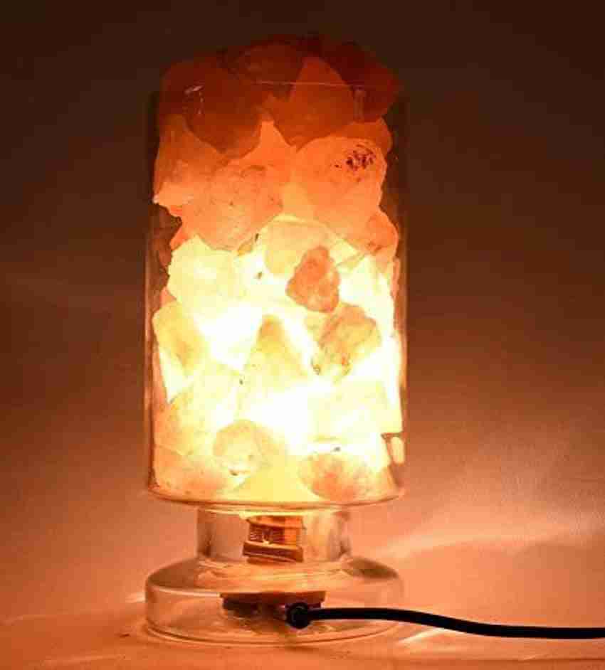 rangdaar Himalayan Salt Table Desk and Bedside Lamp for Positive