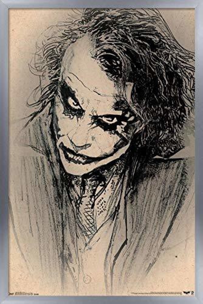 25 Easy Joker Drawing Ideas - How to Draw the Joker