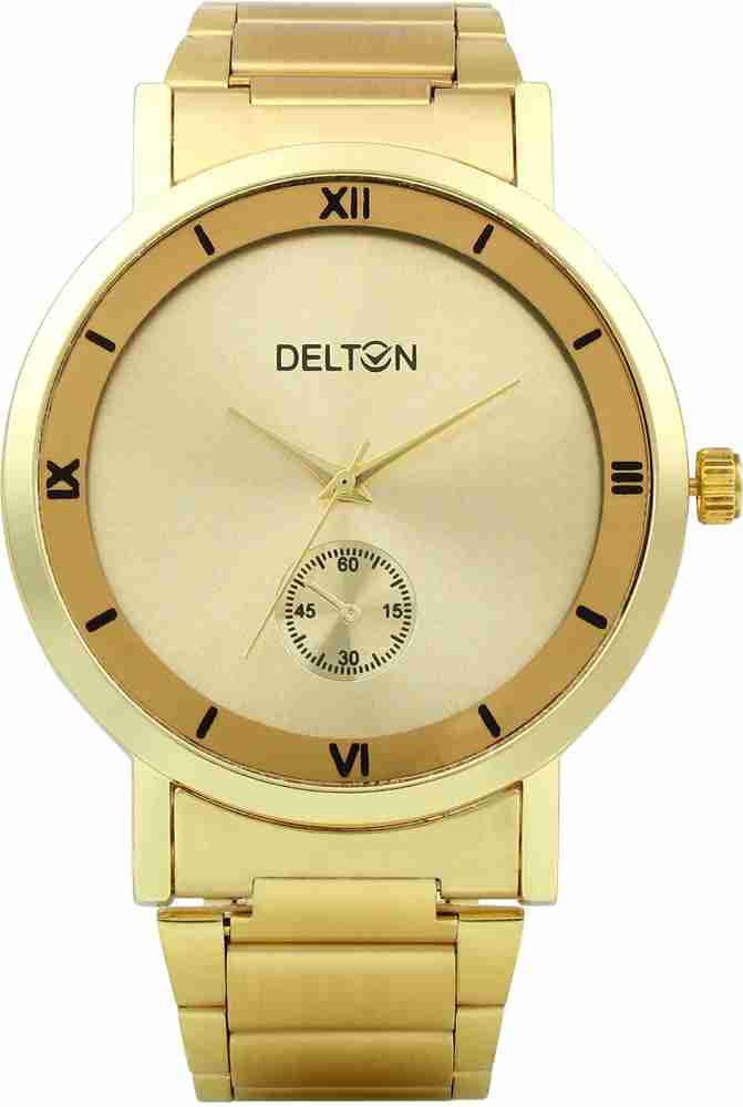 Delton GOLDEN WATCH Analog Watch For Men Buy Delton GOLDEN