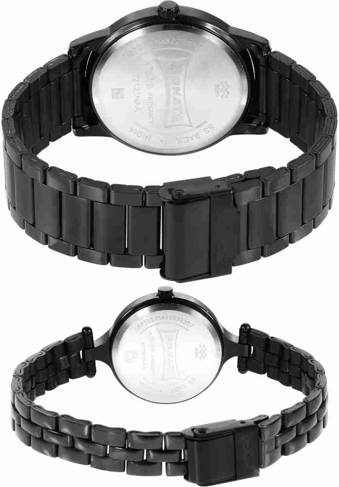 Sonata couple watches on sale flipkart