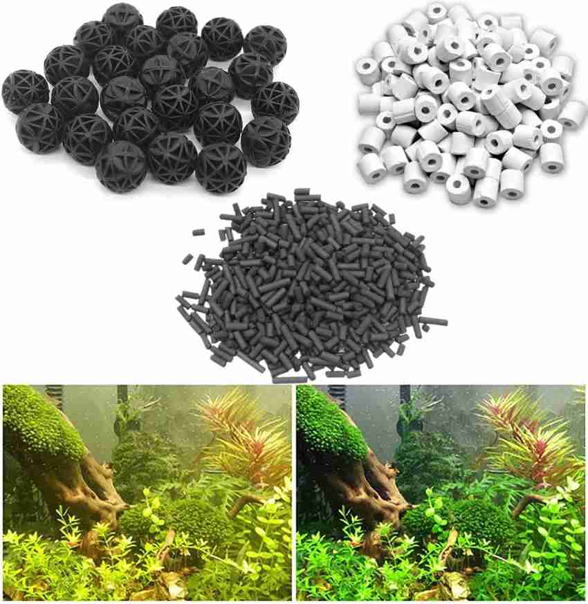 Despacito Aquarium Bio Media Filter 25pcs Bio Balls 500g Ceramic Ring and Activated Carbon Canister Aquarium Filter Price in India Buy Despacito Aquarium Bio Media Filter 25pcs Bio Balls 500g Ceramic ...