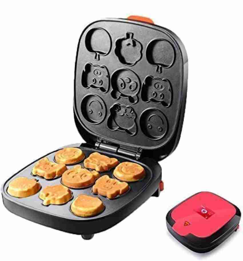 Mini Waffle Pancake Maker, Mini Machine Waffle Cake