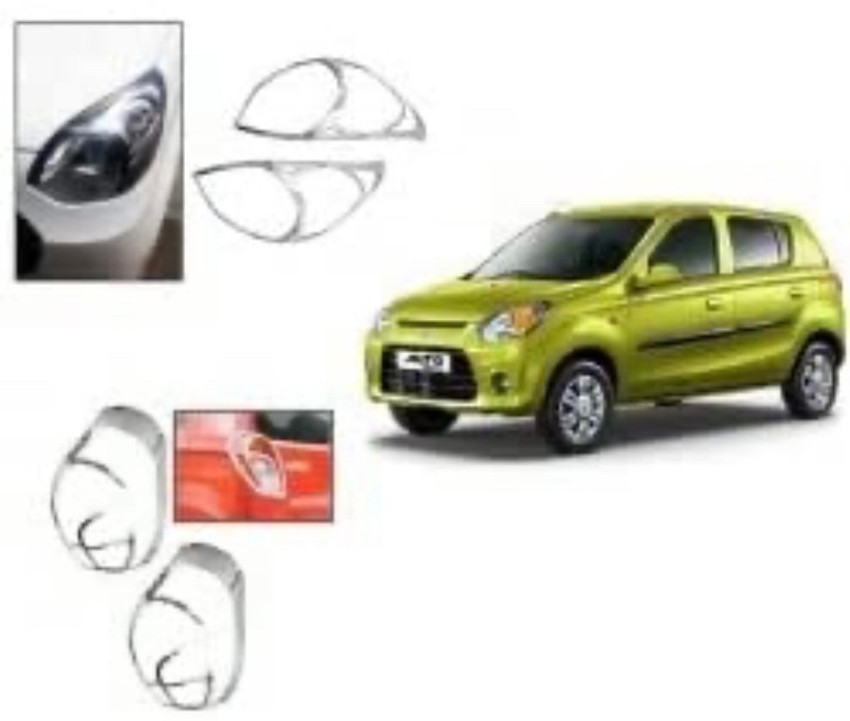 SNTP Exterior Chrome Accessories Combo Kit for Alto 800 2016 2018 Set of 22Pcs Chrome Maruti Alto 800 Side Garnish Price in India Buy SNTP Exterior Chrome Accessories Combo Kit for Alto 800