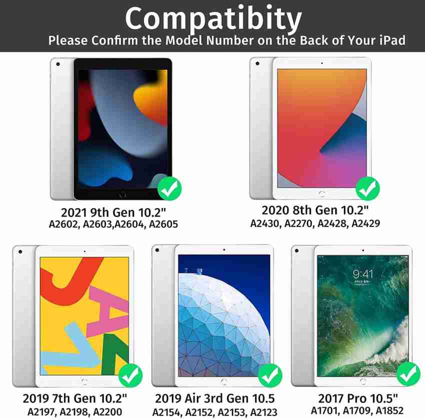 iPad 10.2 2021 iPad 9e génération/ 2020 iPad 8e génération/ 2019