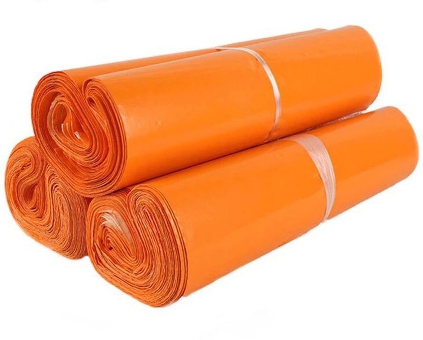 Buy JeeJaan 100 Pcs of Orange Mailing Bags 65 x 9 in Postal Bag Small Poly  Mailer 165 x 230 mm Online at desertcartINDIA