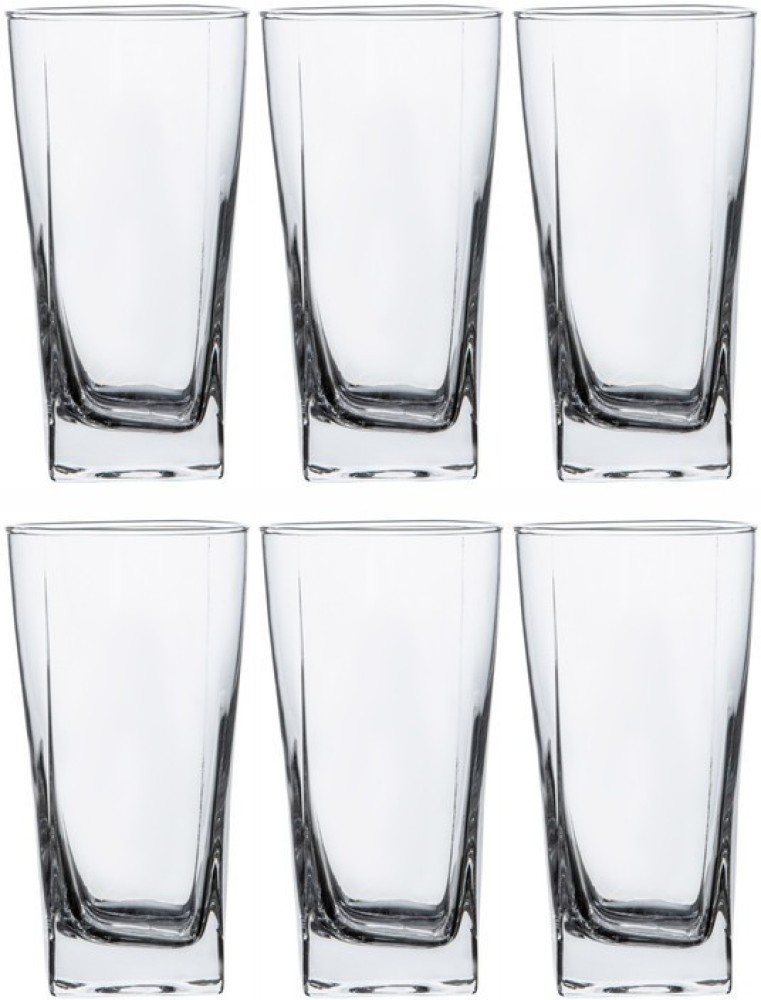 Meldique (Pack of 6) Juice Glass Drinking Glass Water Glass Set For Home  Office Restaurant Glass Set Water/Juice Glass Price in India - Buy Meldique  (Pack of 6) Juice Glass Drinking Glass