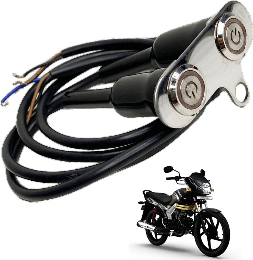 Dhe Best Bike Double Switch ON Off Button Switch For Mahindra Centuro Handle Bar Price in India Buy Dhe Best Bike Double Switch ON Off Button Switch For Mahindra Centuro Handle Bar online