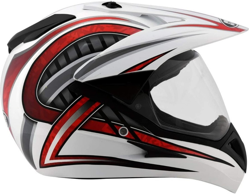 White shop mx helmet