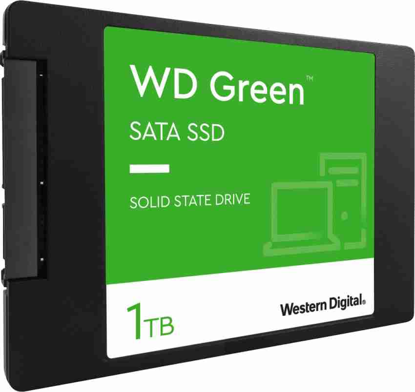 WESTERN DIGITAL WD Green SATA 1 TB Desktop, Laptop Internal Solid State  Drive (SSD) (WDS100T3G0A) - WESTERN DIGITAL 