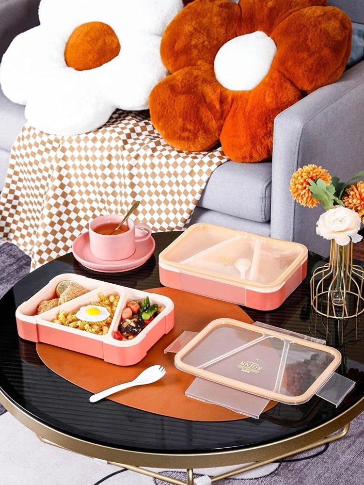 Buy NAVRANGI Lunch Box with Fork & Spoon, Lunch Box 1150 ML 3