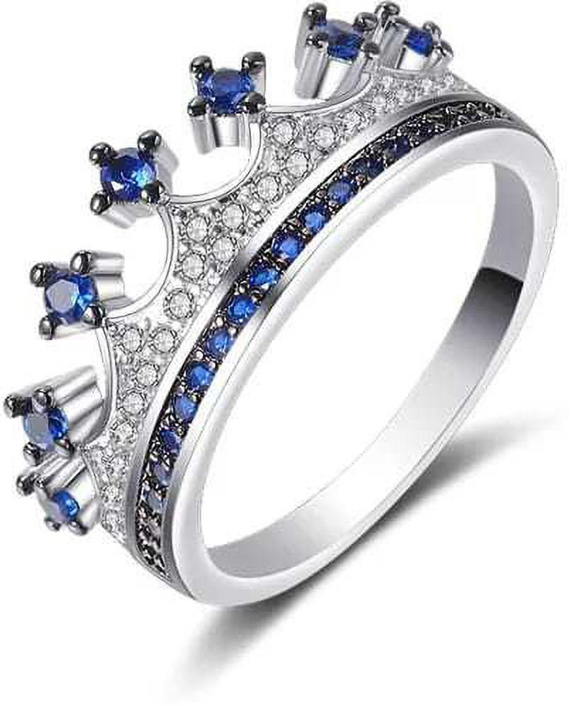 Diamond silver ring price hot sale