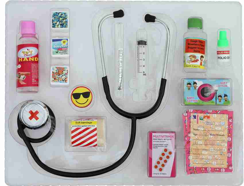 SUPER99 One junior Doctor Medical Set 15 Piece Fun Role Play 3