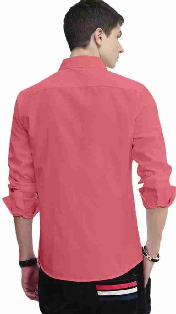 VERTUSY Men Embellished Casual Pink, Blue Shirt - Buy VERTUSY Men Embellished  Casual Pink, Blue Shirt Online at Best Prices in India