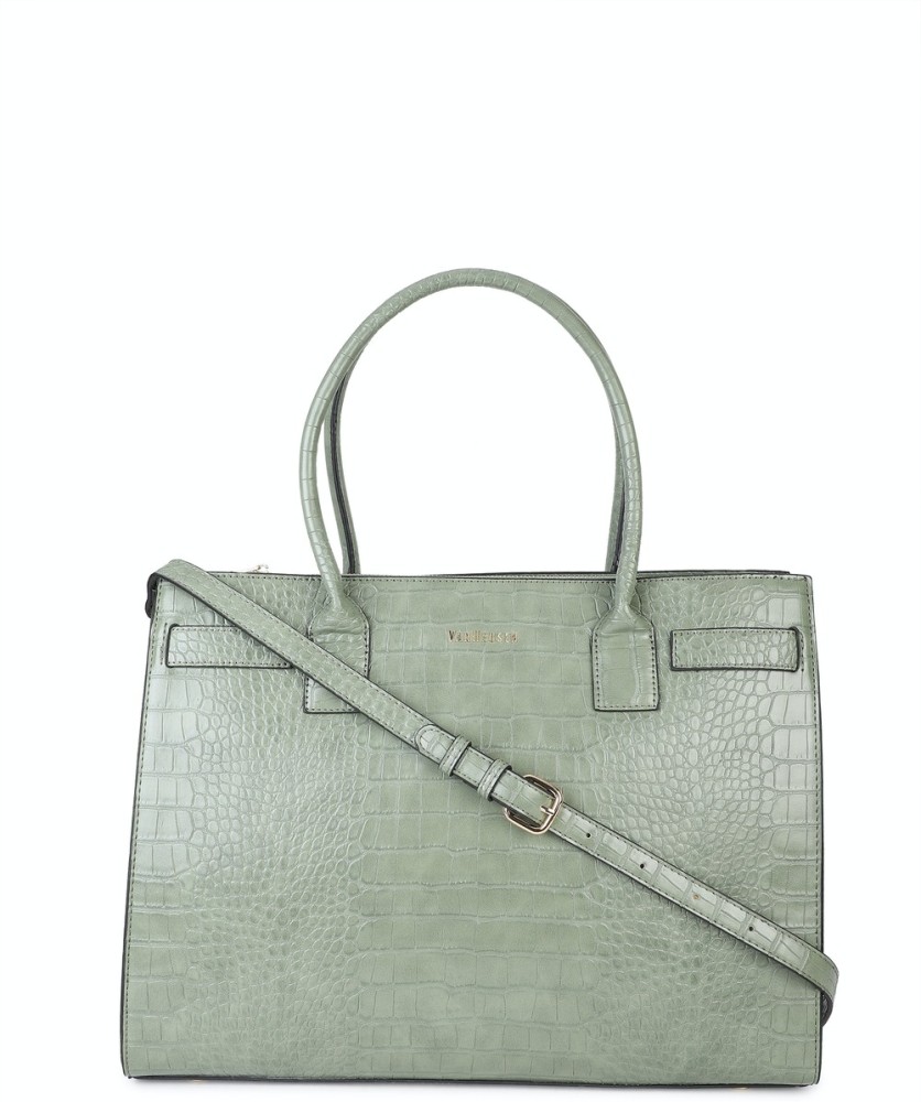 VAN HEUSEN Green Hand-held Bag Handbags Green - Price in India