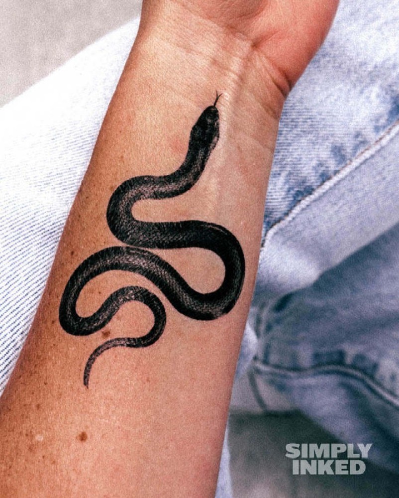 Little Snake Tattoo  Etsy