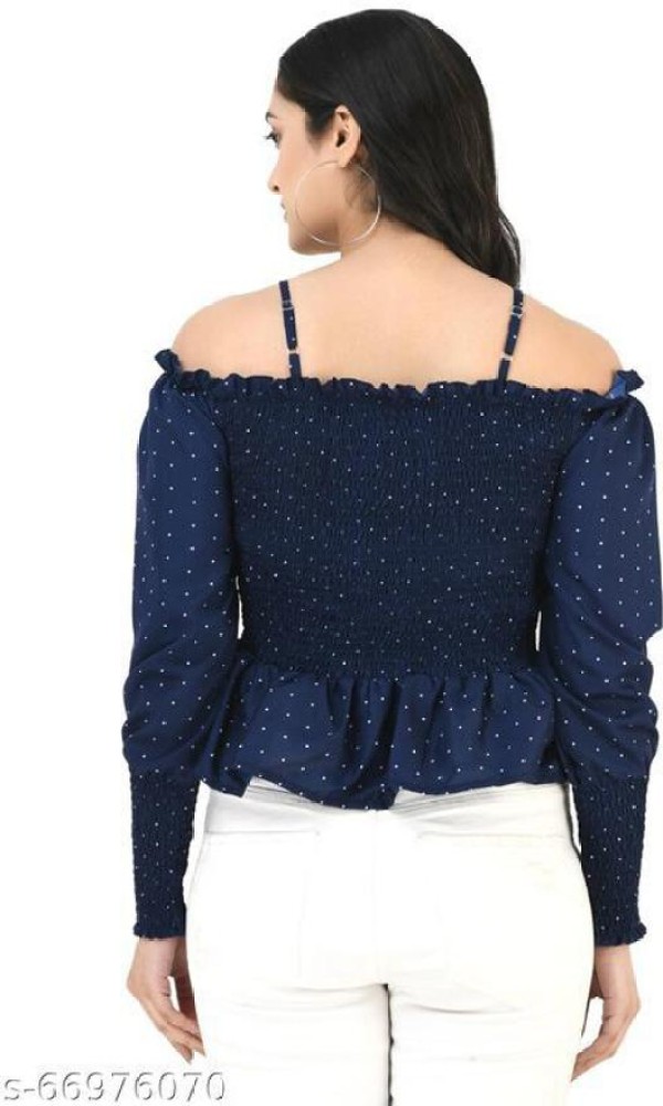 SADAV STAR Casual Solid Women Dark Blue Top Buy SADAV STAR Casual Solid Women Dark Blue Top Online at Best Prices in India Flipkart