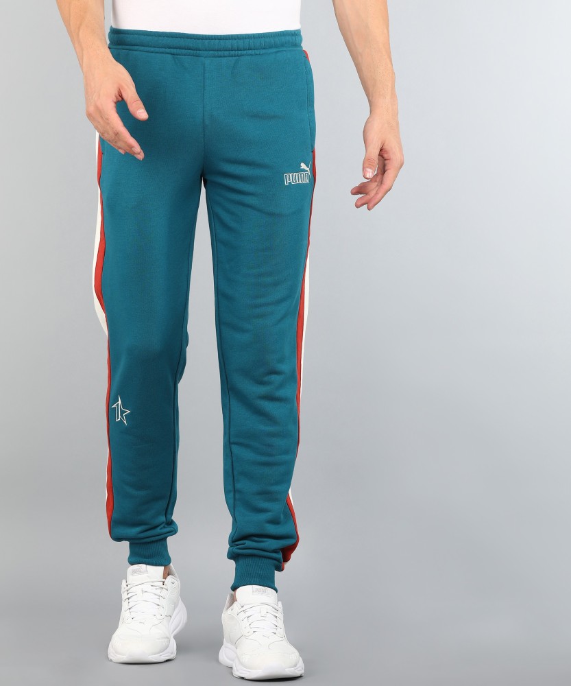 PUMA x1DER Core Pants Embroidered Men Blue Track Pants Buy PUMA