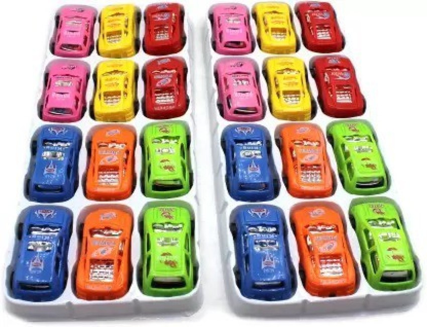 24PCS Mini Size Car Toy Children Kids Vehicle Boys Small City