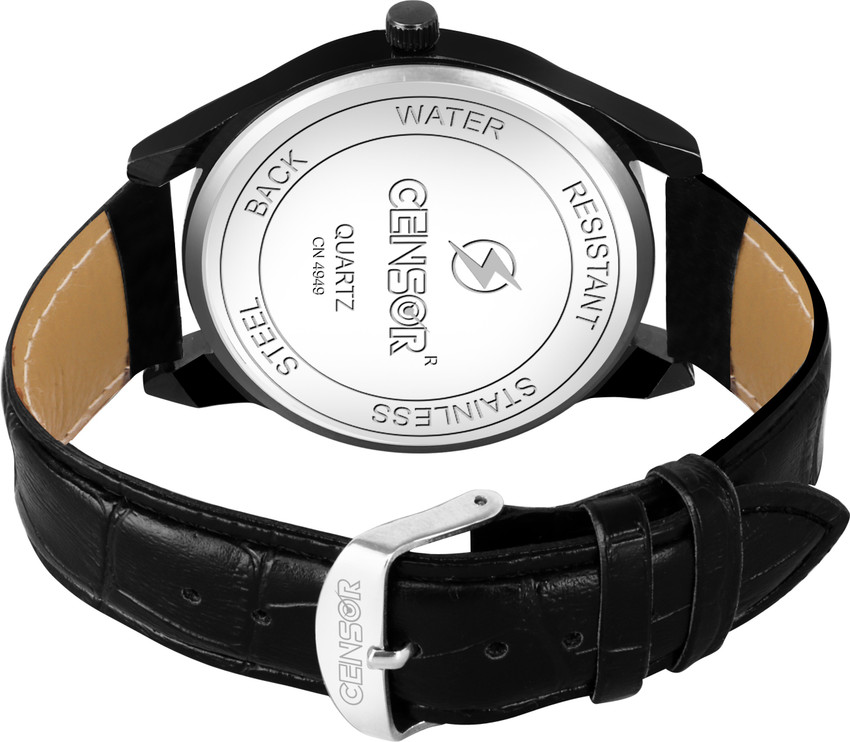CENSOR CN 4949 BLK BLK Analog Watch For Men Buy CENSOR CN 4949 BLK BLK Analog Watch For Men CN4949 Online at Best Prices in India Flipkart
