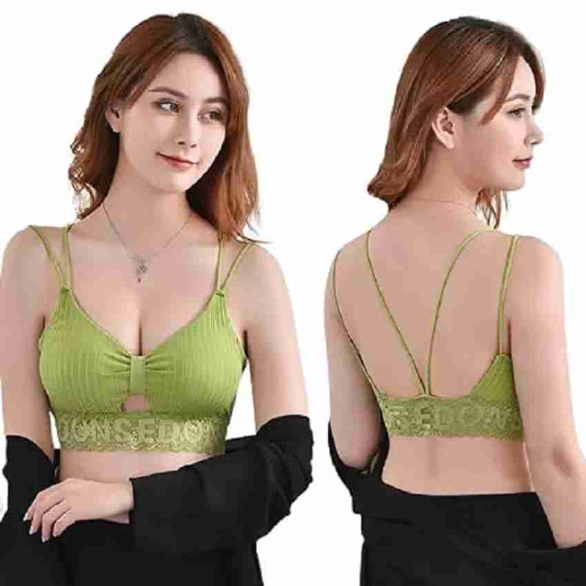 Buy Lady One Women Yellow Cotton Blend Pack Of 2 Full Coverage Non Padded  Bra (40A) Online at Best Prices in India - JioMart.
