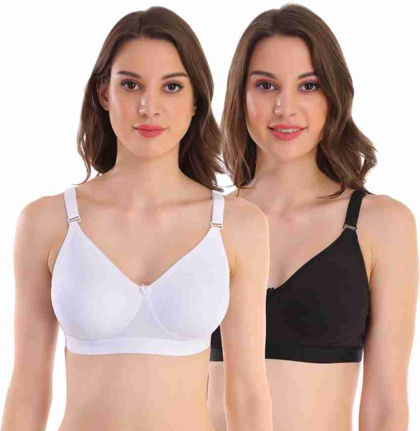 Buy POOJA RAGENEE Pack Of 2 Non Padded Full Coverage All Day