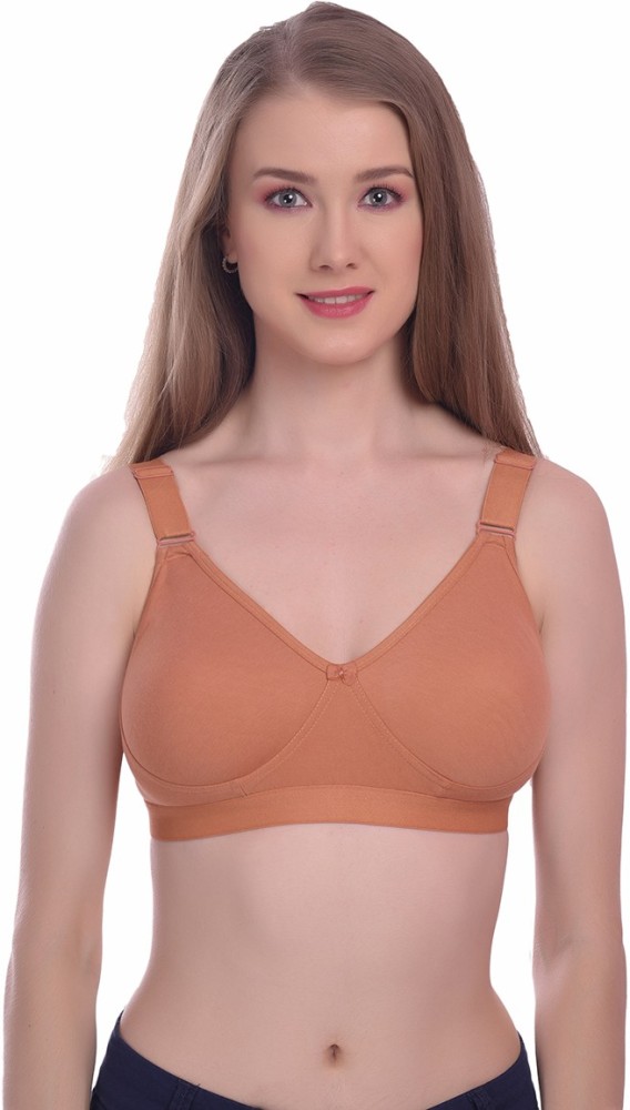 Buy online Pink Hosiery Minimizer Bra from lingerie for Women by Elina for  ₹449 at 55% off