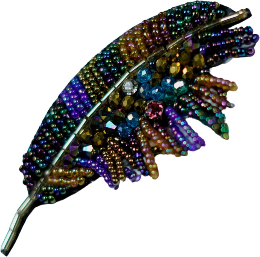 1 Stylish Ornate Copper and Cubic Zirconia Peacock Brooch Women Suit  Accessories