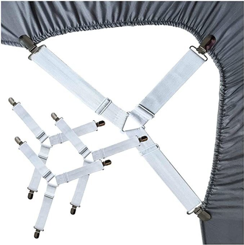 4pcs Anti-skid Triangle Bed Sheet Clip, Adjustable Mattress Sheet Straps, Bed  Sheet Grippers