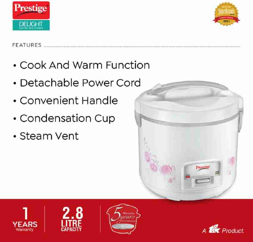 Prestige rice discount cooker 2.8 price