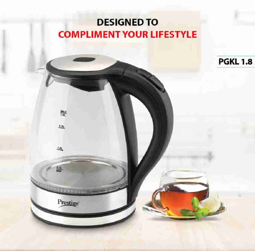 Prestige electric kettle 1.8 cheap litre