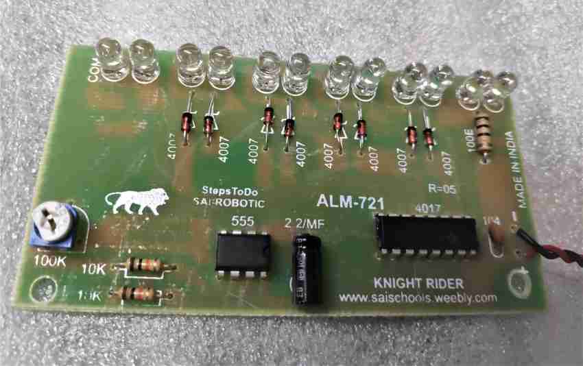 Knight Rider: LED-Lauflicht mit dem ESP32