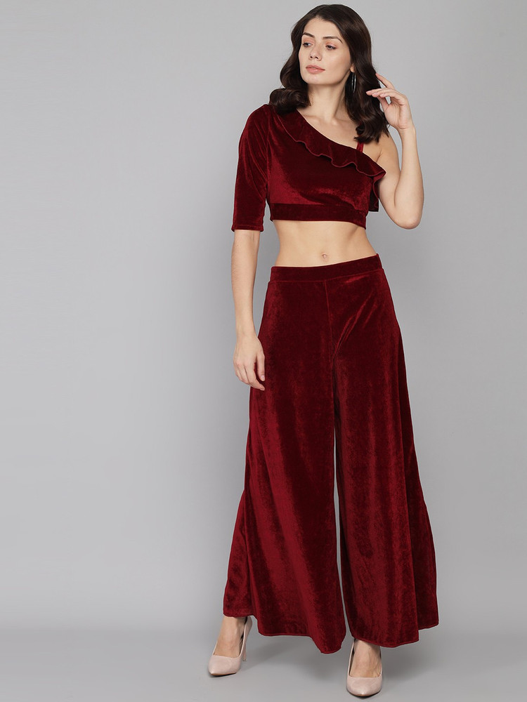 Palazzo velvet hot sale
