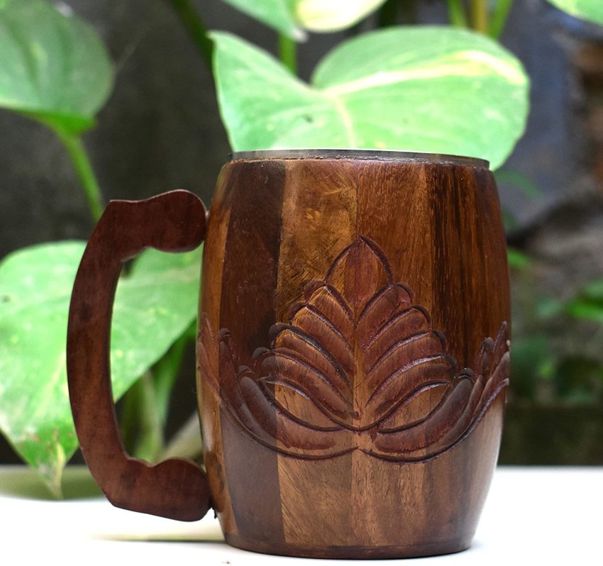 wooden coffee mugs by Mahadev Wood Industries, wooden coffee mugs from  Indore