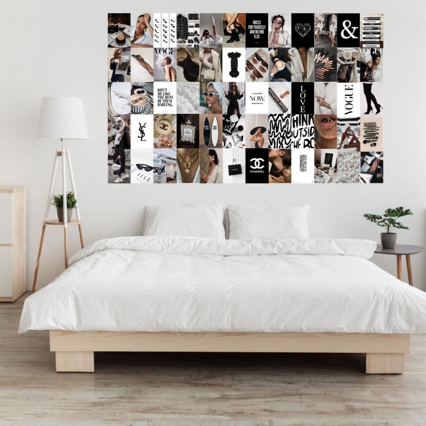 Chanel Wallpaper  Bedroom wall collage, Picture collage wall, Art collage  wall