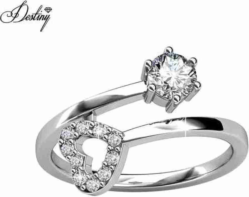 Pure silver rings for womens flipkart sale