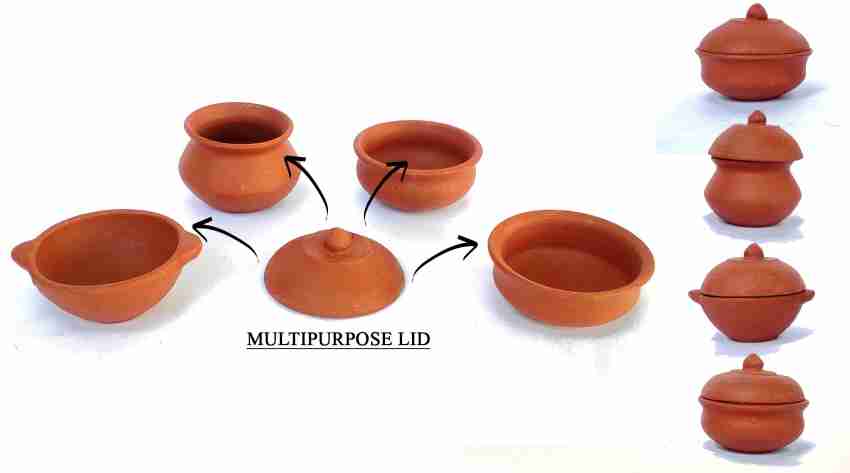 Miniature Clay Pots, Real Cooking Clay Kitchen Items