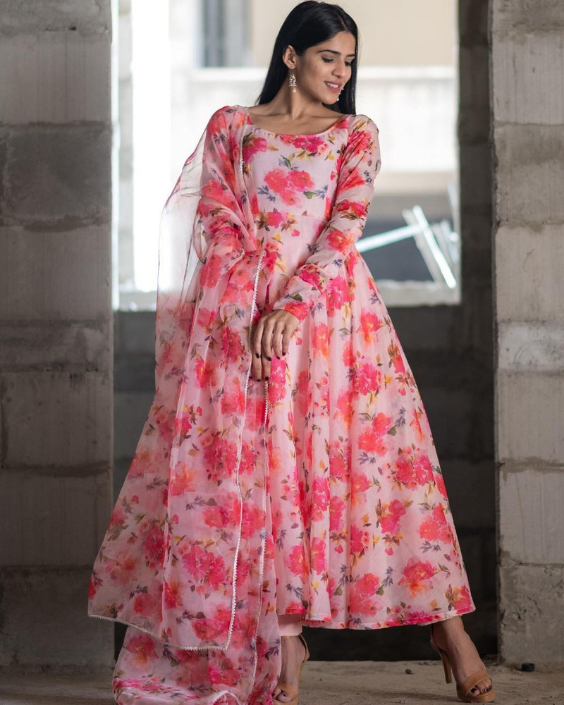 MK589 KURTI Kurti With Palazzo & Dupatta Set M, L, XL, XXL, 3XL reefbie |  Lazada