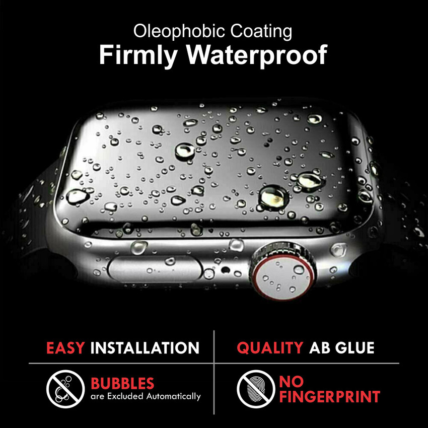 MS Shield Screen Guard for Apple Watch Series 3 42mm PMMA Full Coverage Screen Protector MS Shield Flipkart