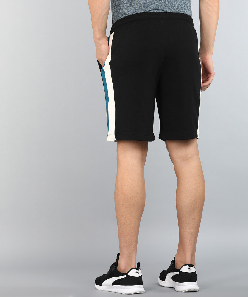 Puma stripe shorts discount